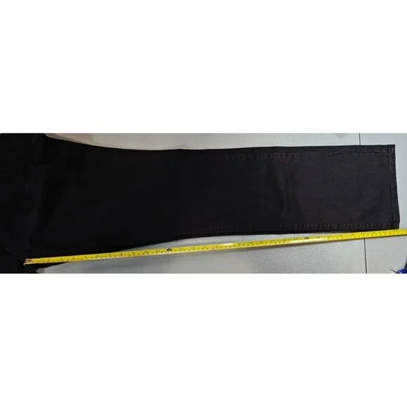 Levi's Mens 30 Black 505 Straight Leg Jeans - Picture 9 of 13